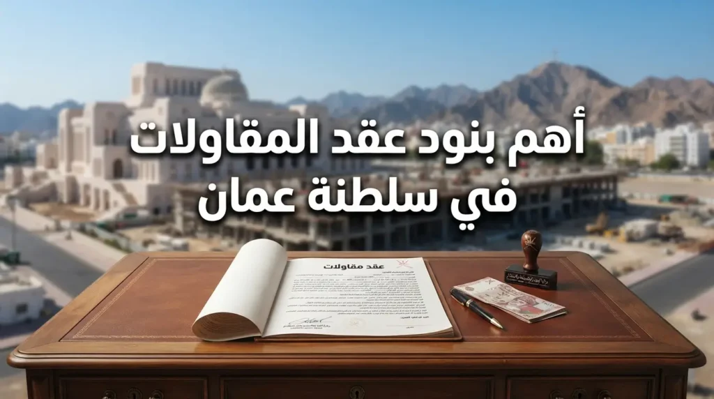 أهم بنود عقد المقاولات في سلطنة عمان