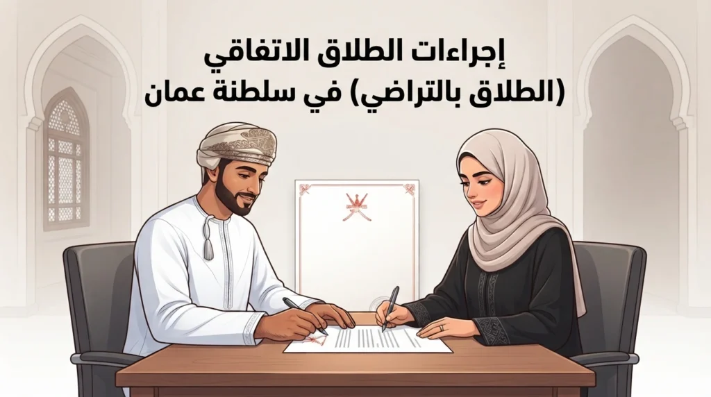 إجراءات الطلاق الاتفاقي (الطلاق بالتراضي) في سلطنة عمان
